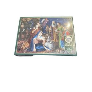 Cobble Hill Nativity Scene 1000 Piece Puzzle. NEW! (Sealed)